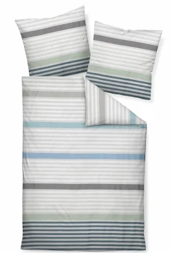 Janine Mako-Satin-Bettwäsche mehrfarbig