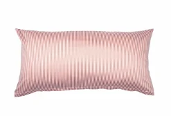 Janine Mako-Satin-Kissenbezug orange