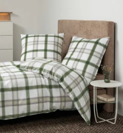 Janine Renforce-Bettwäsche grün