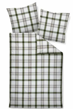 Janine Renforce-Bettwäsche grün