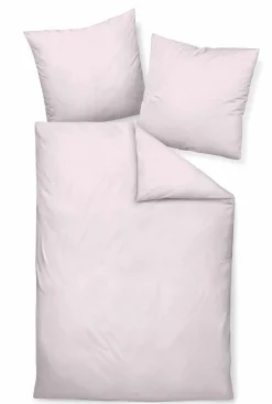 Janine Seersucker-Bettwäsche weißpink