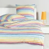 Janine Seersucker-Bettwäsche mehrfarbig