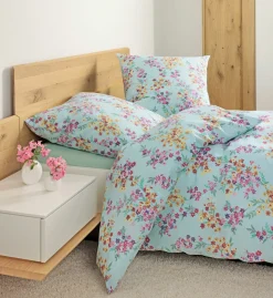 Janine Seersucker-Bettwäsche mehrfarbig