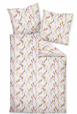 Janine Seersucker-Bettwäsche mehrfarbig
