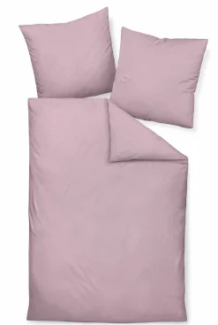 Janine Seersucker-Bettwäsche violett