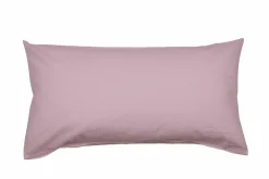 Janine Seersucker-Kissenbezug violett