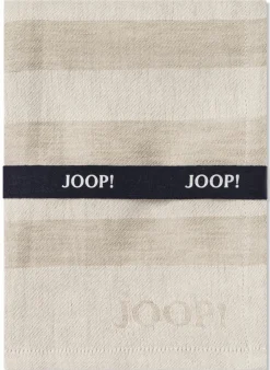 JOOP! Geschirrtuch beigeorange