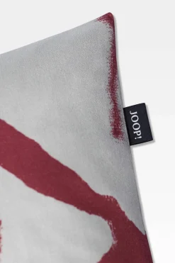 JOOP! Kissenhülle grau-rot grau