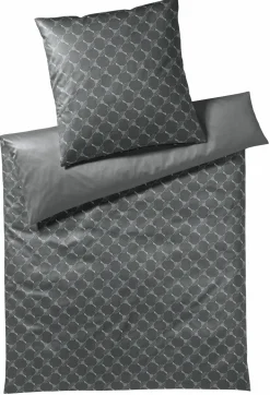 JOOP! Mako-Satin-Bettwäsche grau
