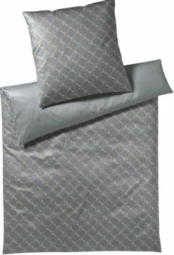 JOOP! Mako-Satin-Bettwäsche grau