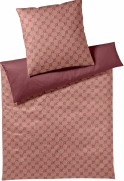 JOOP! Mako-Satin-Bettwäsche rot