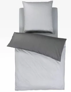 JOOP! Mako-Satin-Bettwäsche silberfarben