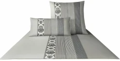 JOOP! Satin-Bettwäsche silberfarben