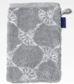 JOOP! Waschhandschuh silberfarbengrau