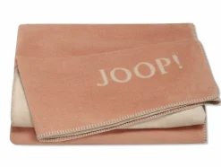 JOOP! Wohndecke Kupfer-Sand braunrot