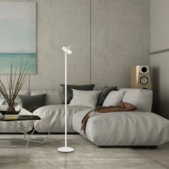 JUST LIGHT LED-Akku-Stehleuchte 1flg weiß