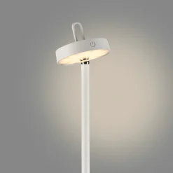 JUST LIGHT LED-Akku-Stehleuchte 1flg weiß