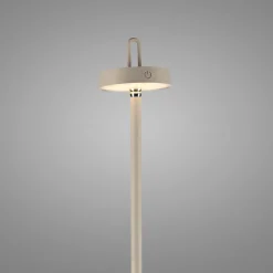 JUST LIGHT LED-Akku-Stehleuchte 1flg grau