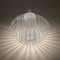 JUST LIGHT LED-Akku-Tischleuchte 1flg weiß