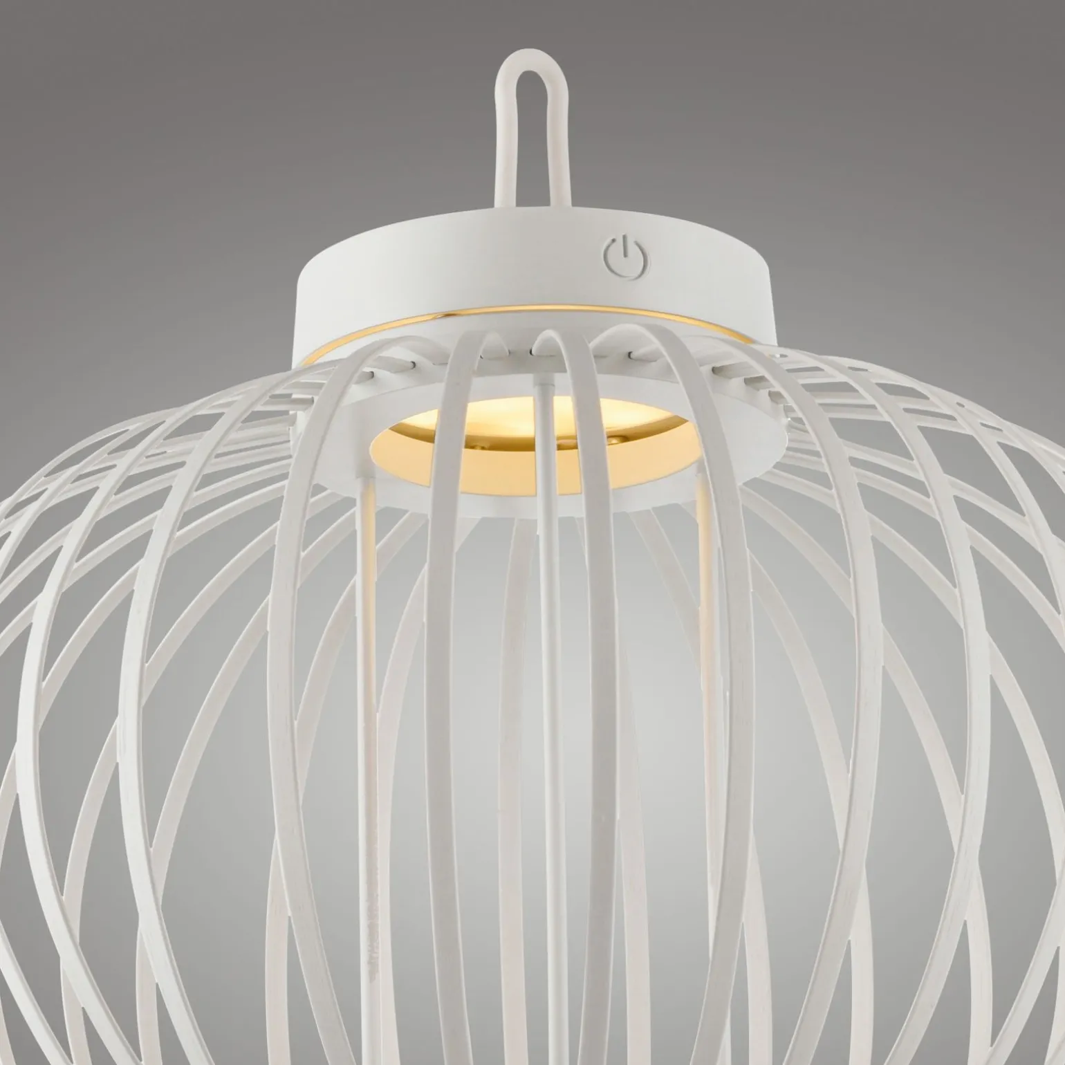 JUST LIGHT LED-Akku-Tischleuchte 1flg weiß