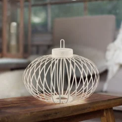 JUST LIGHT LED-Akku-Tischleuchte 1flg grau