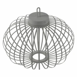 JUST LIGHT LED-Akku-Tischleuchte 1flg grau