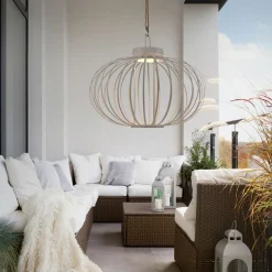 JUST LIGHT LED-Akku-Tischleuchte 1flg grau