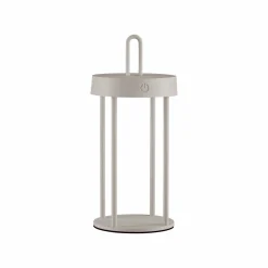 JUST LIGHT LED-Akku-Tischleuchte 1flg grau