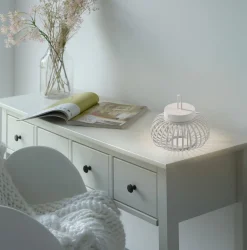 JUST LIGHT LED-Akku-Tischleuchte 1 flg weiß