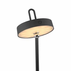 JUST LIGHT LED-Akku-Tischleuchte 1flg schwarz