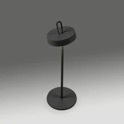 JUST LIGHT LED-Akku-Tischleuchte 1flg schwarz