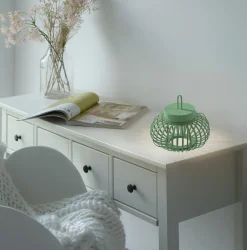 JUST LIGHT LED-Akku-Tischleuchte 1 flg grün