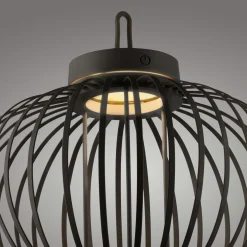 JUST LIGHT LED-Akku-Tischleuchte 1flg schwarz