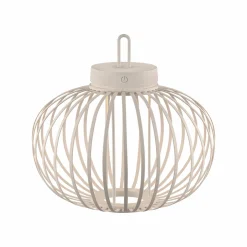 JUST LIGHT LED-Akku-Tischleuchte 1flg grau