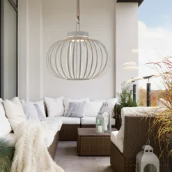 JUST LIGHT LED-Akku-Tischleuchte 1flg grau