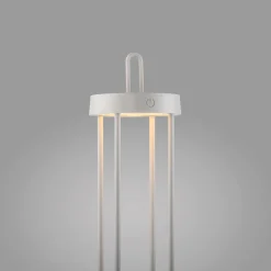 JUST LIGHT LED-Akku-Tischleuchte 1flg weiß