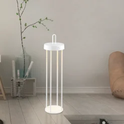 JUST LIGHT LED-Akku-Tischleuchte 1flg weiß