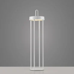 JUST LIGHT LED-Akku-Tischleuchte 1flg weiß