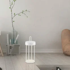 JUST LIGHT LED-Akku-Tischleuchte 1flg weiß