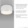 JUST LIGHT LED-Deckenleuchte 1flg weiß