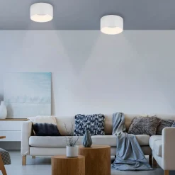 JUST LIGHT LED-Deckenleuchte 1flg weiß