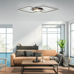 JUST LIGHT LED-Deckenleuchte 1flg schwarz