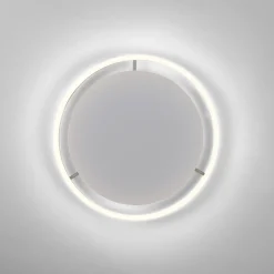 JUST LIGHT LED-Deckenleuchte 1flg silberfarben