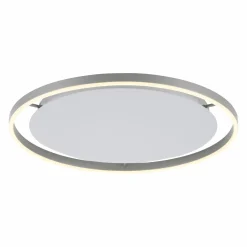 JUST LIGHT LED-Deckenleuchte 1flg silberfarben