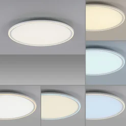 JUST LIGHT LED-Deckenleuchte 2flg weiß