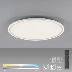 JUST LIGHT LED-Deckenleuchte 2flg weiß