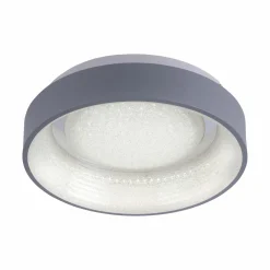 JUST LIGHT LED-Deckenleuchte 1flg grau