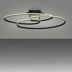 JUST LIGHT LED-Deckenleuchte 1flg schwarz