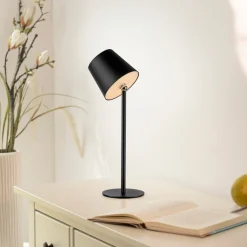 JUST LIGHT LED-Tischleuchte 1flg schwarz