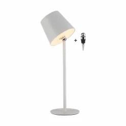 JUST LIGHT LED-Tischleuchte 1flg weiß